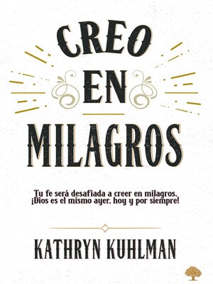 cover image of Creo en milagros